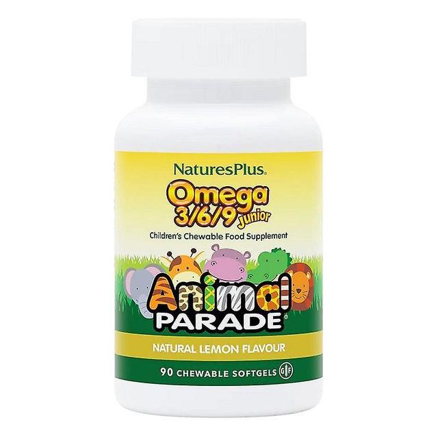 Nature's plus Animal Parade Omega 3-6-9 Junior softgels 90 (29994) on Productcaster.