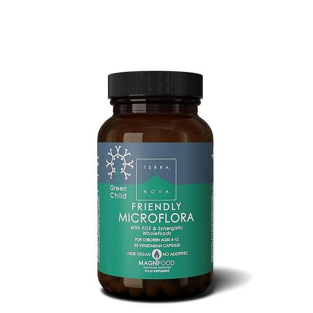 Terra Nova Terranova Green Child Friendly Microflora Vegicaps 50 (T4453) on Productcaster.