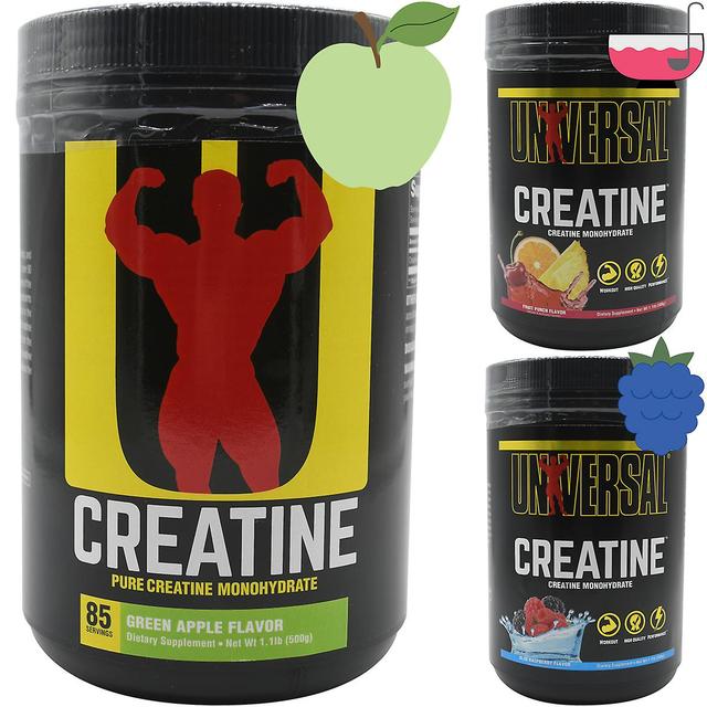 Universal Nutrition Flavored Creatine Powder Dietary Supplement - 85 Servings Blue Raspberry on Productcaster.