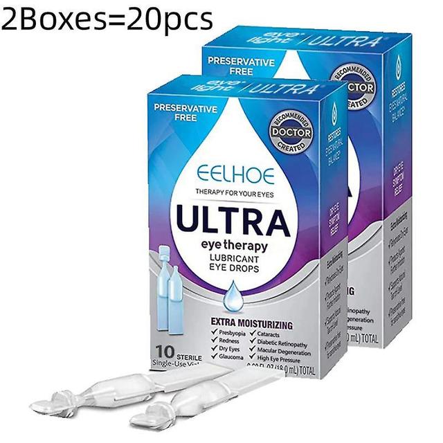 20pcs Eye Drops Effective Relief Discomfort Get Rid Of Fatigue Dry Eyes Blurred Liquid Eye Pain Eye Overuse Drop Clean Daily Care on Productcaster.