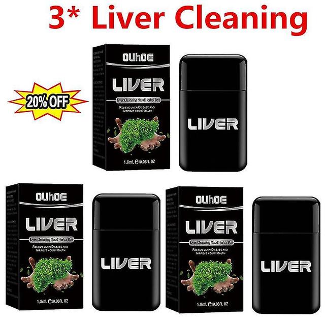 3pack Gfouk Vegan Liver Cleanse Detox & Repair Nasal Herbal Box, Lung Cleanse on Productcaster.