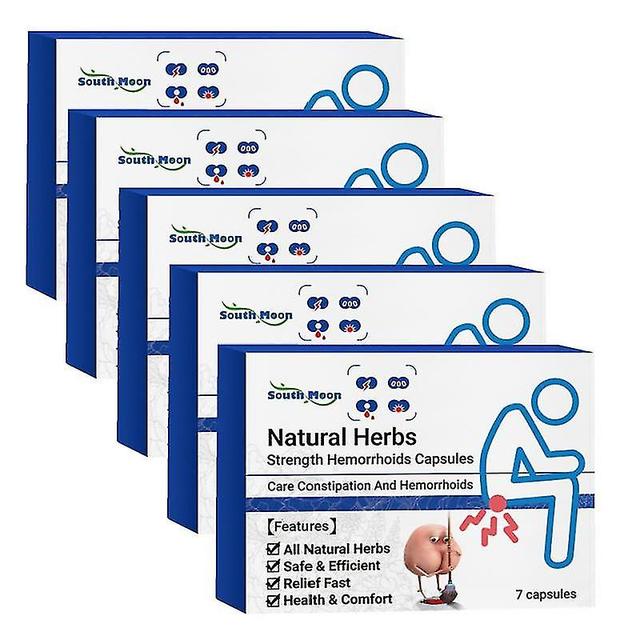 Natural Herbal Hemorrhoid Capsules KR 5Boxes on Productcaster.