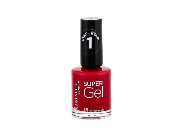 Rimmel London - Super żel STEP1 045 Flamenco Beach - Dla Kobiet, 12 ml on Productcaster.