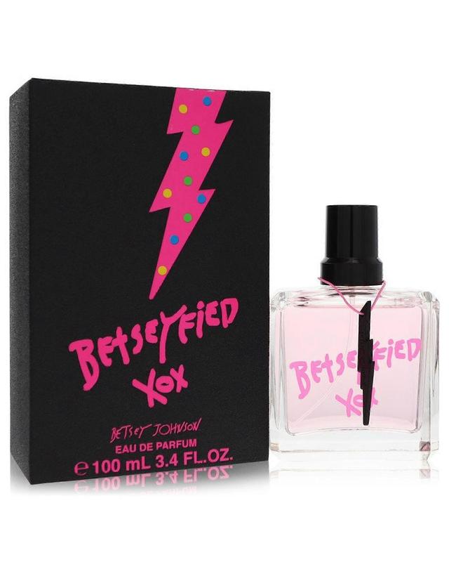 Betsey Johnson Betseyfied Eau De Parfum Spray 3.4 oz Pink and Black. 100 ml on Productcaster.