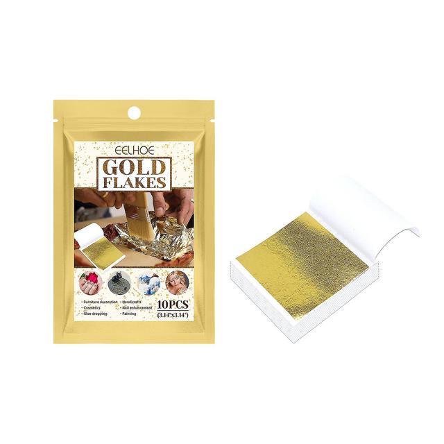 Tmall 30pcs Gold Flakes Multipurpose For Nails on Productcaster.