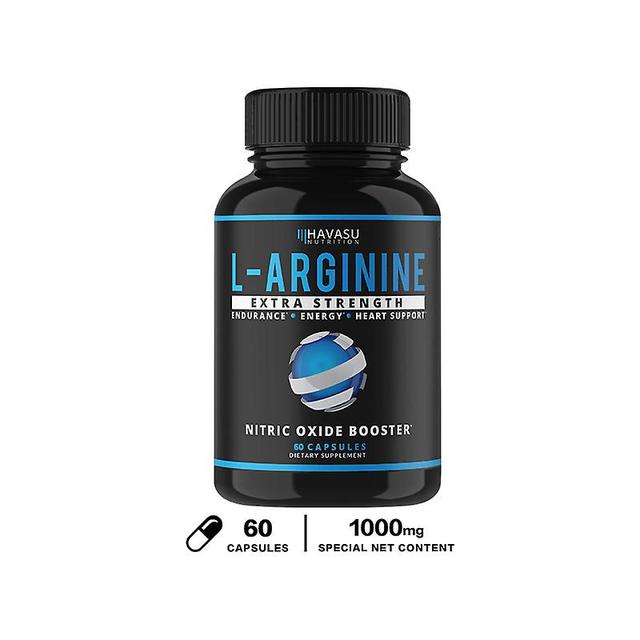 Vorallme Men's Extra Strength Nitric Oxide Booster, L-arginine - Boosts Pre-workout Energy, Endurance & Cardiac Support 60 capsules on Productcaster.