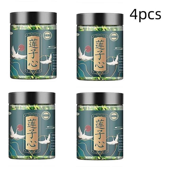 4pcs Lotus Seed Core Tea For Men,liver And Kidney Care Tea,men's Essentials Pure Chinese Herbal Tea, Dried Lotus Plumule Lotus Embryo Tea on Productcaster.