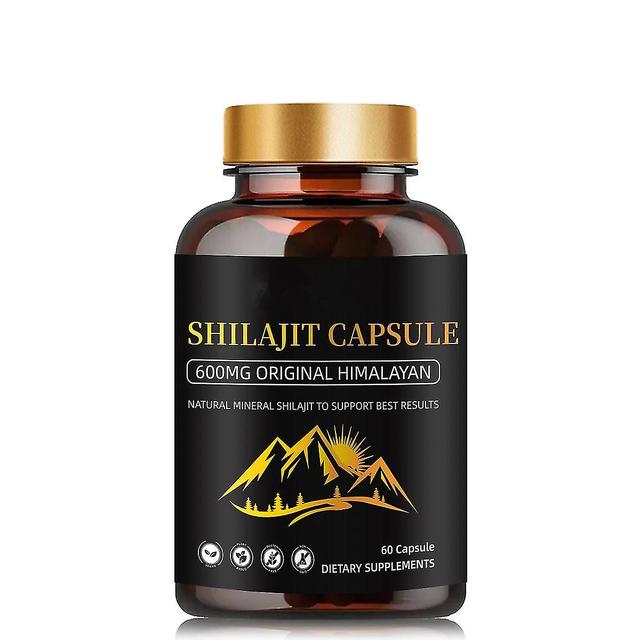 Himalayan Shilajit Resin For Men Supplement, 100% Pure Himalayan Shilajit Capsules, Trace Minerals Complex For Energy, Strength & Immunity 3 Bottle on Productcaster.