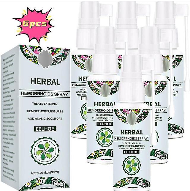 Eelhoe Natural Herbal Spray Para Aliviar Hemorroidas Inchadas E Interno e Externo Misto Anal Calmante Spray Para Eliminar Hemorroidas Bola Carne Sp... on Productcaster.