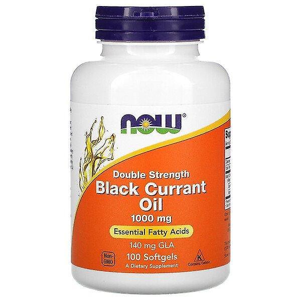 Now Foods, Black Currant Oil, 1,000 mg, 100 Softgels on Productcaster.