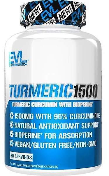 Evlution Nutrition Turmeric Curcumin Unflavored 90 cápsulas on Productcaster.