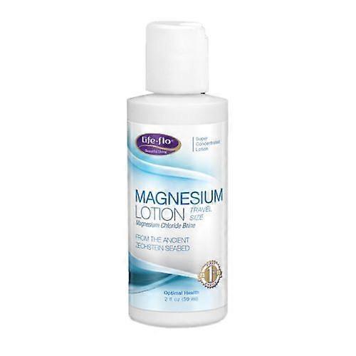 Life Flo Life-Flo Magnesium Lotion Travel Size, Vanilla, 2 oz (Pack of 1) on Productcaster.