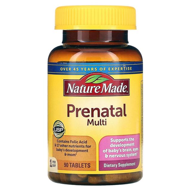 Nature Made, Multi Pré-natal, 90 Comprimidos on Productcaster.