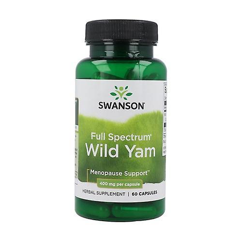 Swanson Full Spectrum Wild Yam, 400mg 60 capsules on Productcaster.