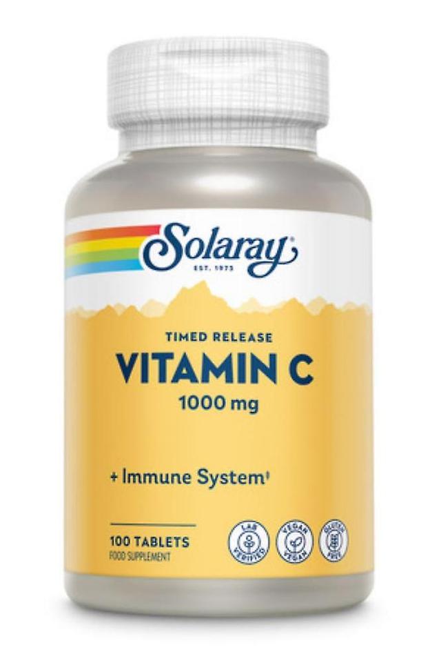 Solaray vitamin c 1000mg (timed release) 100's on Productcaster.