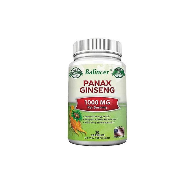 Sofirn Balincer Ginseng Extract Supplement, Ondersteunt Energie, Immuunsysteem, Mannelijke Prestaties, 120 Capsules Voedingssupplement, NON-GMO 30 ... on Productcaster.