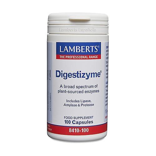 Lamberts Digestizyme digestive enzymes 100 capsules on Productcaster.