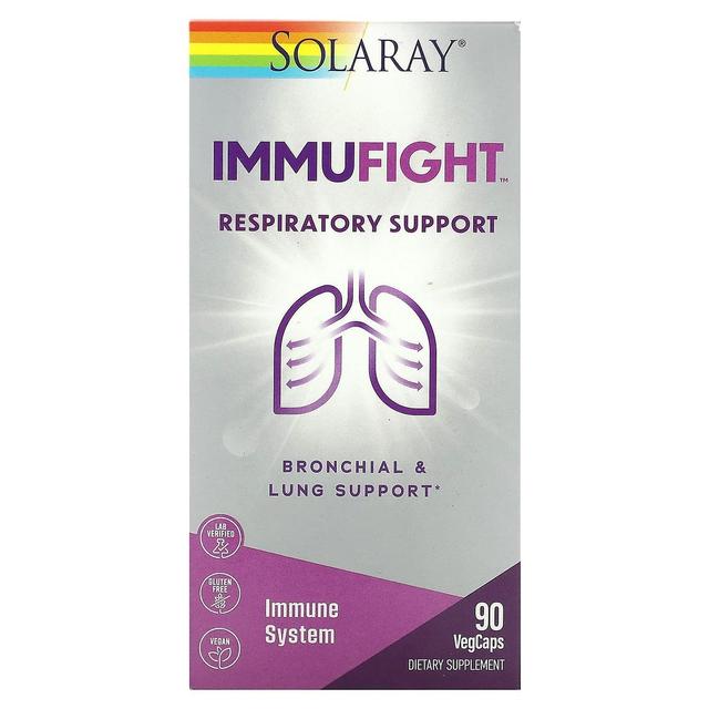 Solaray, ImmuFight, Respiratory Support, 90 VegCaps on Productcaster.