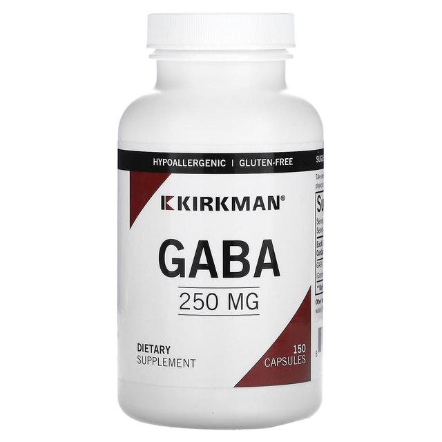 Kirkman Labs, GABA, 250 mg, 150 kapslar on Productcaster.