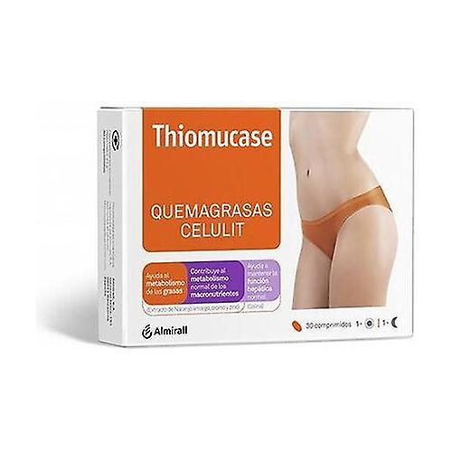 Almirall Thiomucase cellulite fat burner 30 tablets on Productcaster.