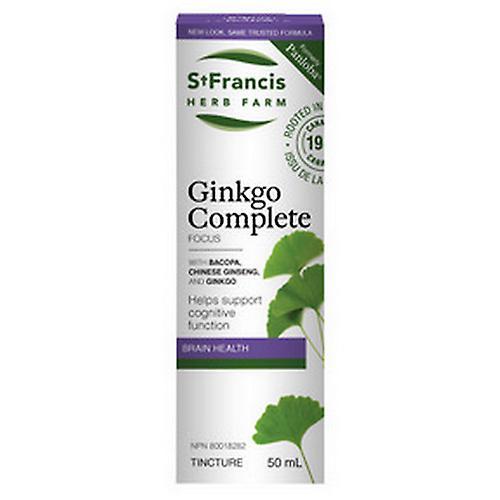 St. Francis Herb Farm Inc. St. Francis Herb Farm Inc. Ginkgo komplett, 50 ml on Productcaster.