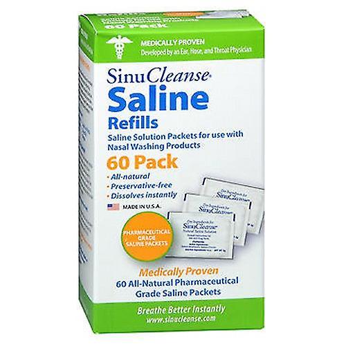 Sinucleanse Saline Refills, 60 each (Pack of 1) on Productcaster.