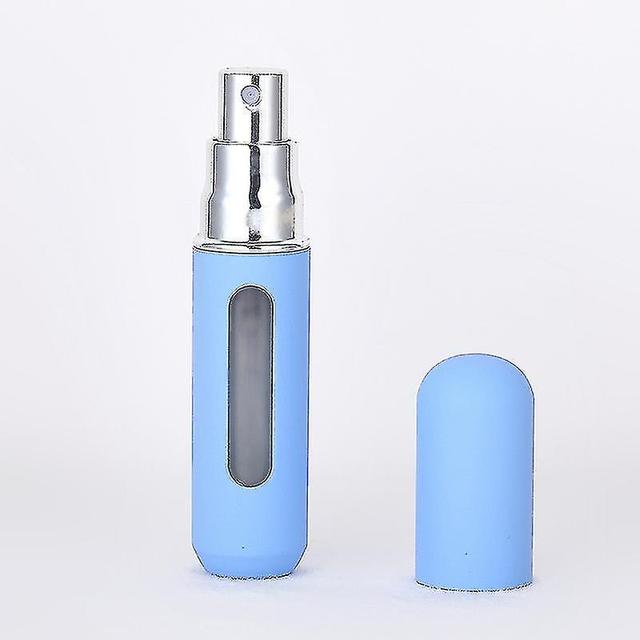 Candy Color 5ml Mini Perfume Refill Bottle Sub-bottling Fine Mist Spray Refillable Cosmetic Containe Blue on Productcaster.