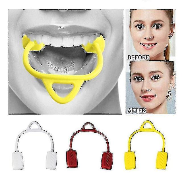 Jaw Line Exerciser Facial Muscle Trainer Silicone Chew Anti-wrinkle(red) on Productcaster.