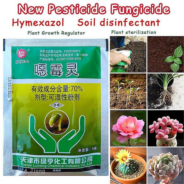 Hymexazol 70% Wettable Powder Fungicide Soil Disinfectant Plant Sterilization Growth Regulator Treating Diseases Garden Bonsai on Productcaster.