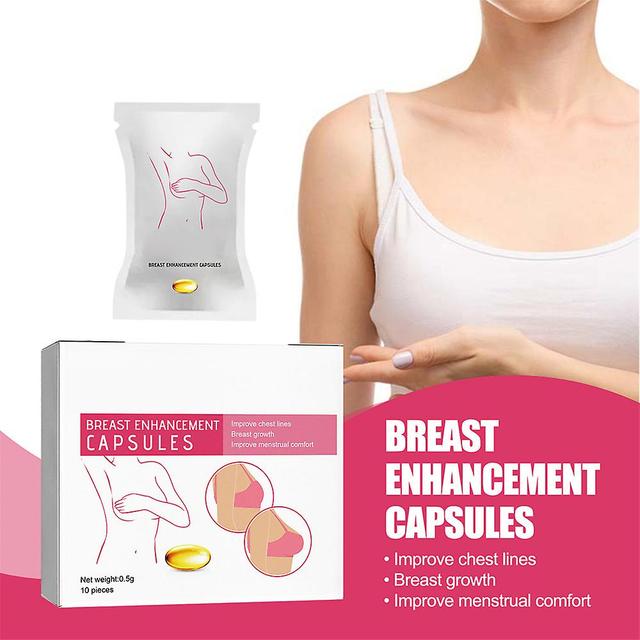 Breast Enhancement Capsule Promote Breast Lift Up Increase Tightness Moisturizing Smooth Anti-Sagging Breast Fast Growth Care 10pcs on Productcaster.