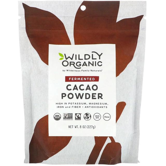 Wildly Organic, Fermented Cacao Powder, 8 oz (227 g) on Productcaster.