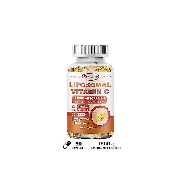 Vorallme lipozomálny vitamín C, vysoká absorpcia, Vit C rozpustný v tukoch, antioxidačný doplnok, podpora imunitného systému, a Collagen Booster 30... on Productcaster.