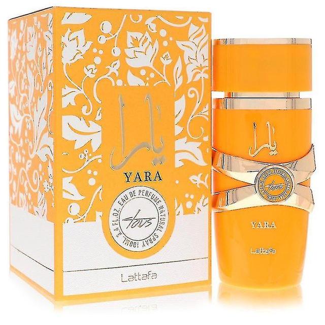 Yara Tous 100ml EDP by Lattafa Oriental Sweet Mango Vanilla Musk Perfume UAE KR 100ml white version on Productcaster.