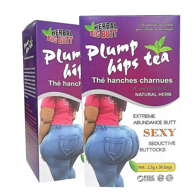 DWSM Natural Plump Hips Tea Big Hip Butt Tea 2.5g*30bags Healthy Drink 1Pcs on Productcaster.