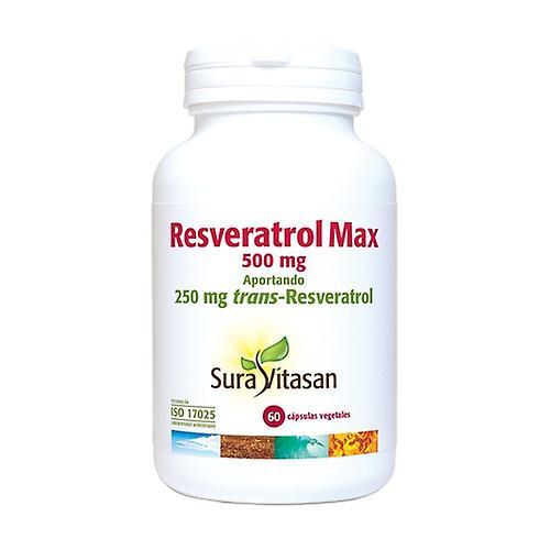 Sura Vitasan Resveratrol Max 60 capsules on Productcaster.