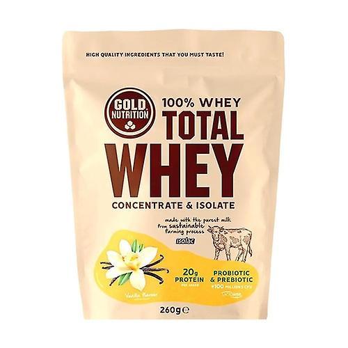 Gold Nutrition total whey vanilla 260 g of powder (Vanilla) on Productcaster.