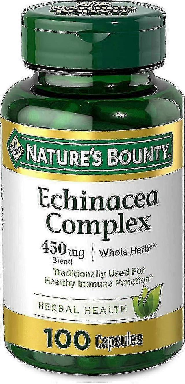 Natures Bounty Nature's bounty echinacea & elderberry, capsules, 100 ea on Productcaster.