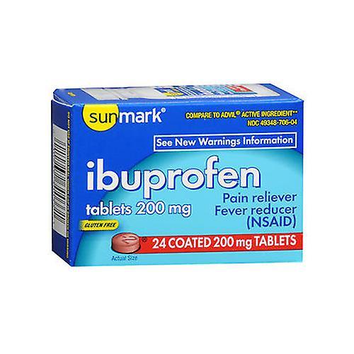 Sunmark Ibuprofen, 200 mg, 24 każdy (opakowanie po 1) on Productcaster.