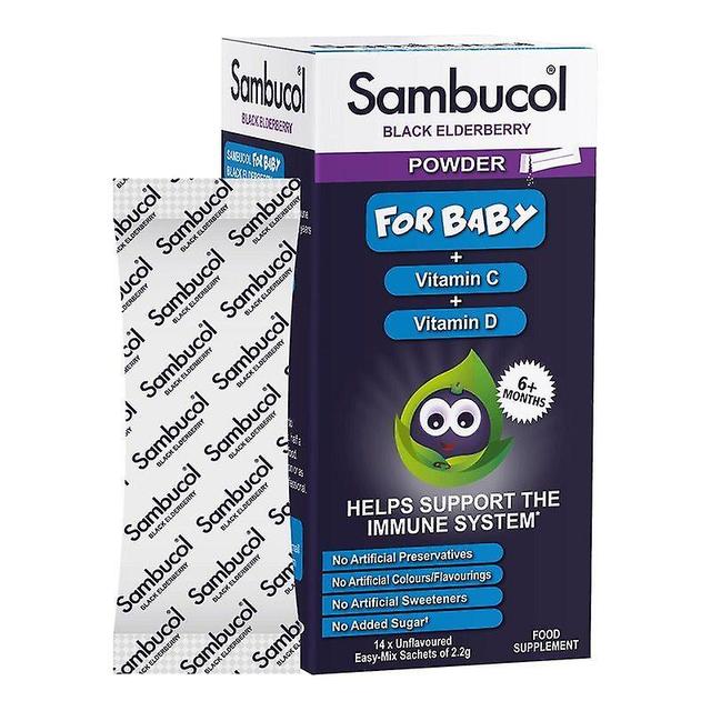 Sambucol Baby Powder Sachets 14 on Productcaster.