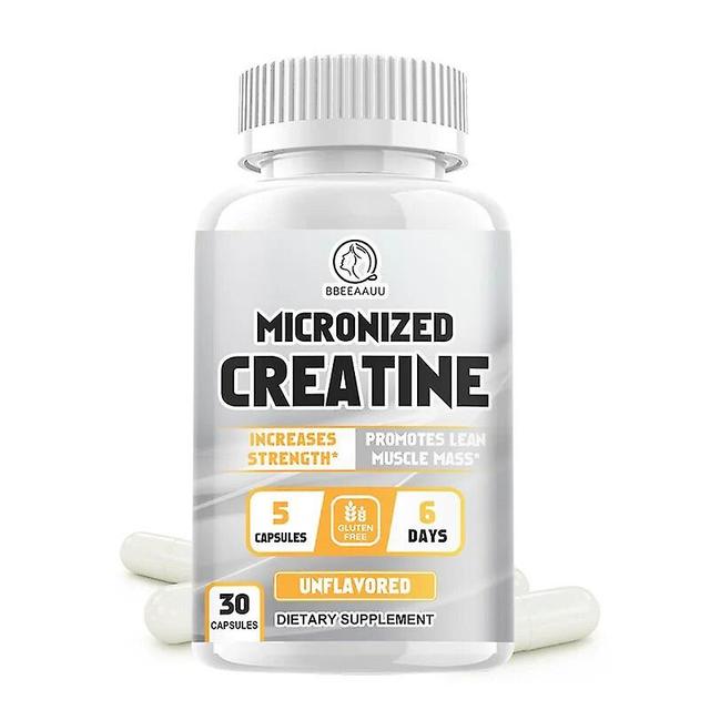 Eccpp Monohydrate Creatine Capsules Improve Energy Endurance Performance Enhance Athletic Muscle Growth For Adults Gym 30pcs on Productcaster.