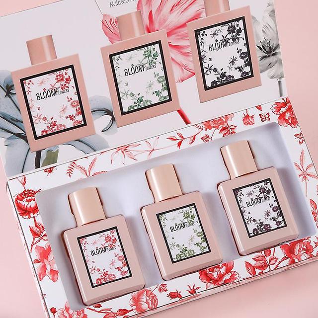 Xiaocheng Yixiang Women's Perfume Set - Long-lasting Light Fragrance, Blooming Flower Water Perfume Flowers bloom happily on Productcaster.