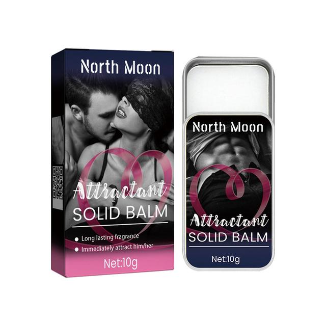 North Moon Solid Balm Stay Fresh Long Lasting Solid Perfume For Men Women Heart Attraction (men) on Productcaster.