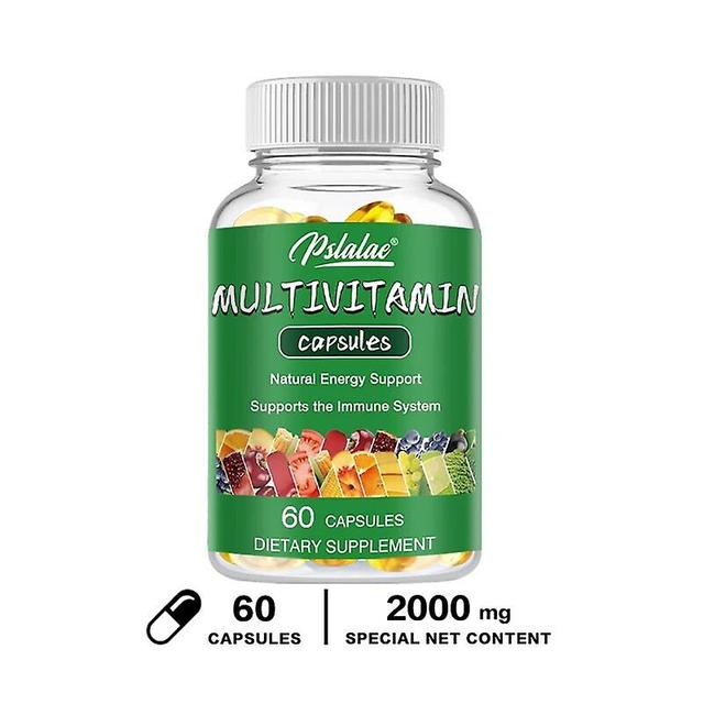 Visgaler Multivitamin Capsules, Anti-hair Loss, Skin Repair, Liver Health, Improvement Of Anemia And Vitamin Deficiency, Energy Care 60 Capsules on Productcaster.