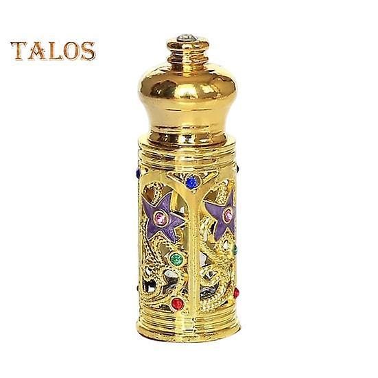 Perfume Bottle Hollow Out Perfume Packaging Leakproof Luxurious Colorfast Fragrance Bottle Present golden on Productcaster.