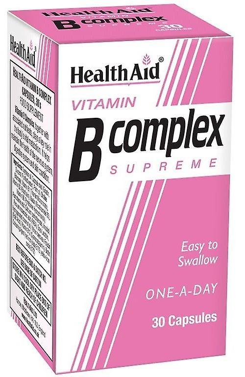 Health Aid Complex Vitamin B 30 capsules 30 Units on Productcaster.