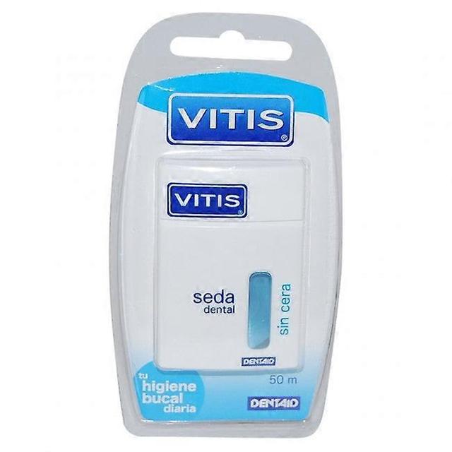 Introducing the dentaid vitis floss 55 m v3 - wax-free dental floss for effective oral hygiene on Productcaster.