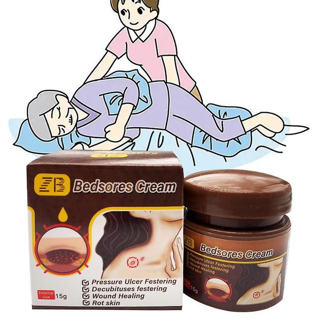 Qian Herbal Removal Rot Myogenic Cream Bedsores Paste Treat Pressure Sores/decubituses/pressure Ulcer Festering Wound Healing without box on Productcaster.