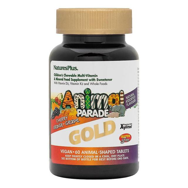 Nature's plus animal parade gold natural assorted flavours 60's on Productcaster.