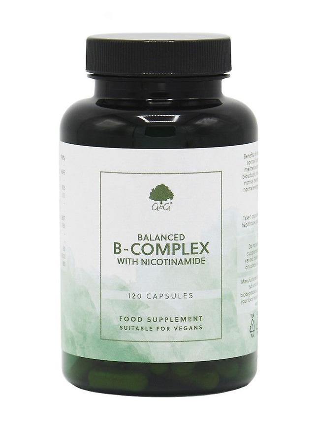 G&g vitamins balanced b-complex with nicotinamide 120's on Productcaster.