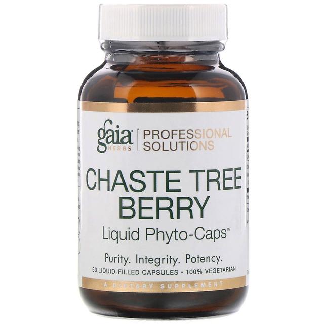 Gaia Herbs Professional Soluti Gaia Herbs Professional Solutions, Chaste Tree Berry, 60 Liquid-Filled Capsules on Productcaster.